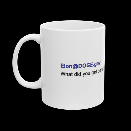 Elon Email Mug